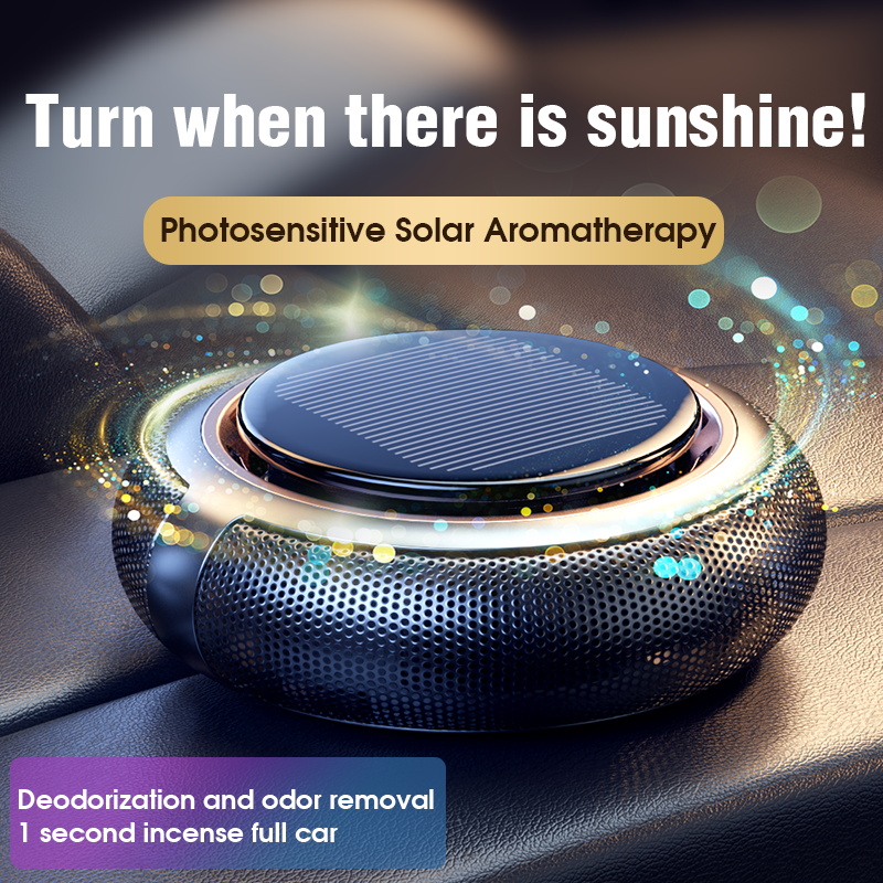 Odor Eliminator Car - Nouveau haute qualité énergie solaire rotatif
