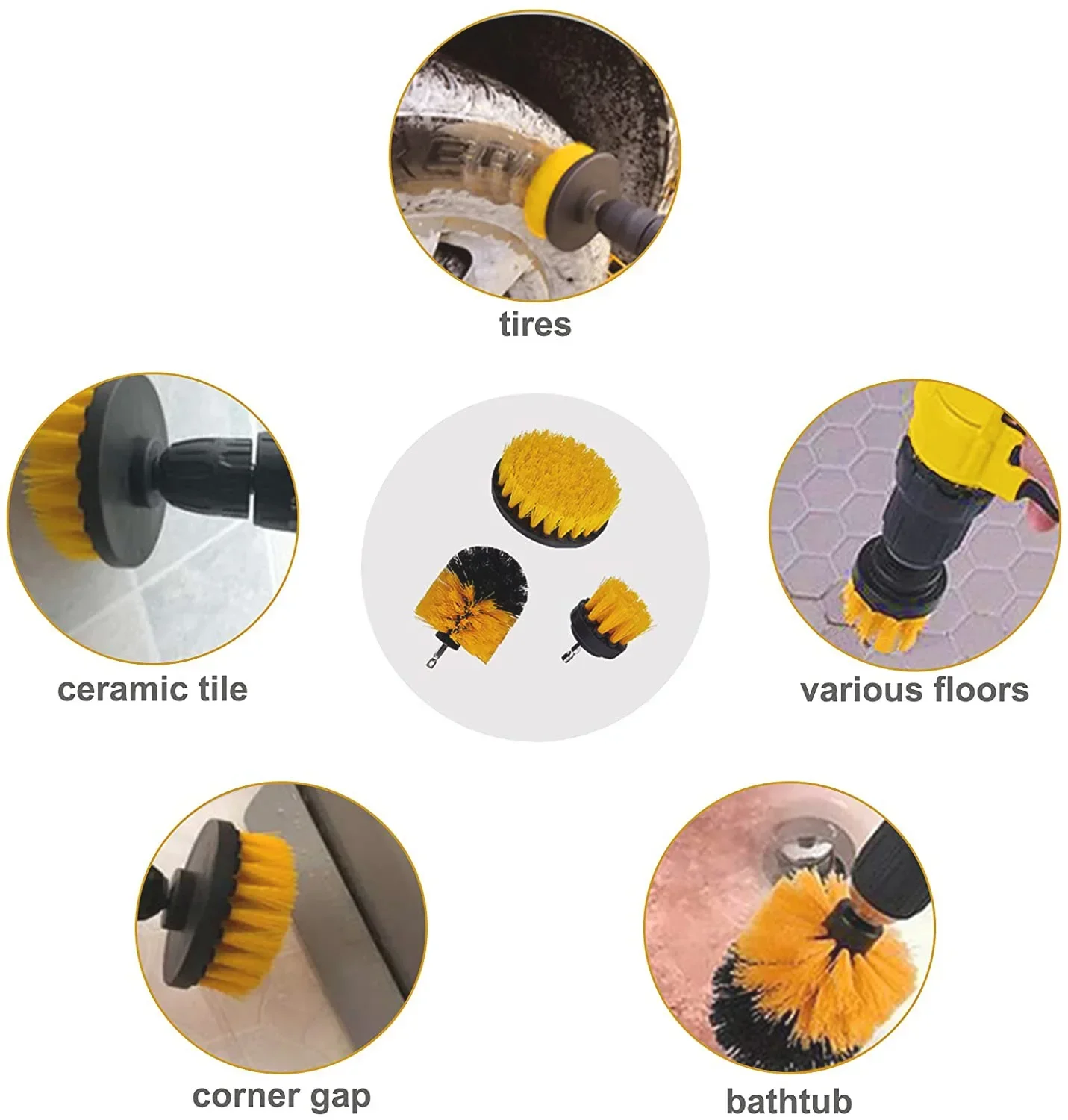 Nouveau Kit de nettoyage de dé - Detailing Brush Set avis et prix